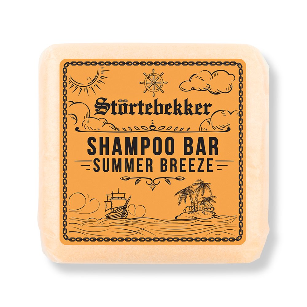 Störtebekker Festes Haarshampoo Summer Breeze (Bergamotte), 1-tlg.