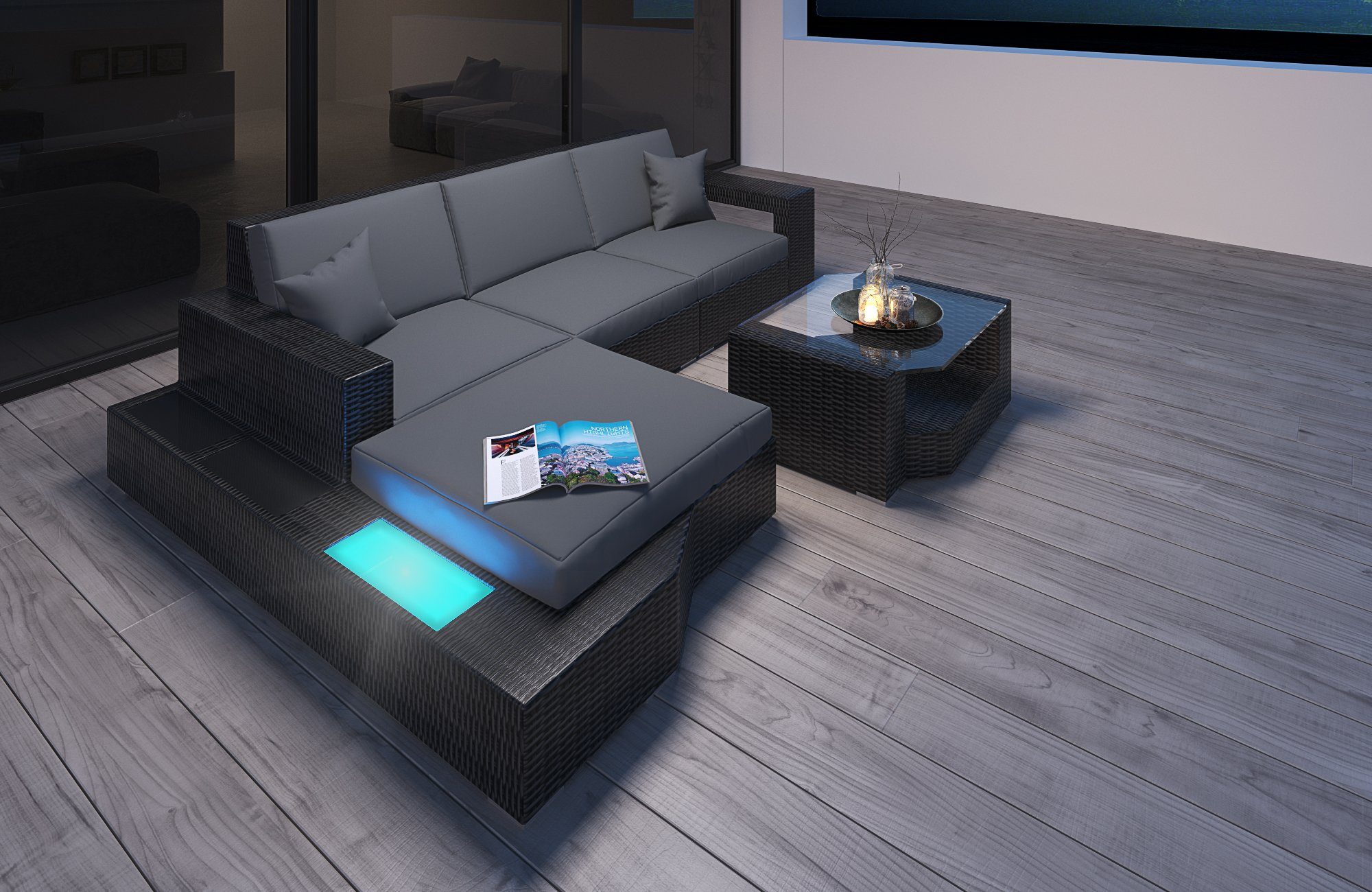 Sofa Dreams Gartenmöbelset »Rattan Messana«, L Form online kaufen | OTTO