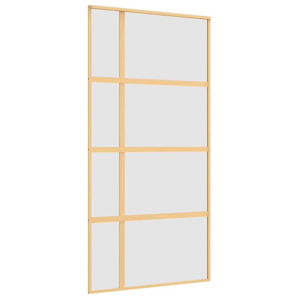 vidaXL Haustür Schiebetür Golden 102,5x205 cm günstig online kaufen