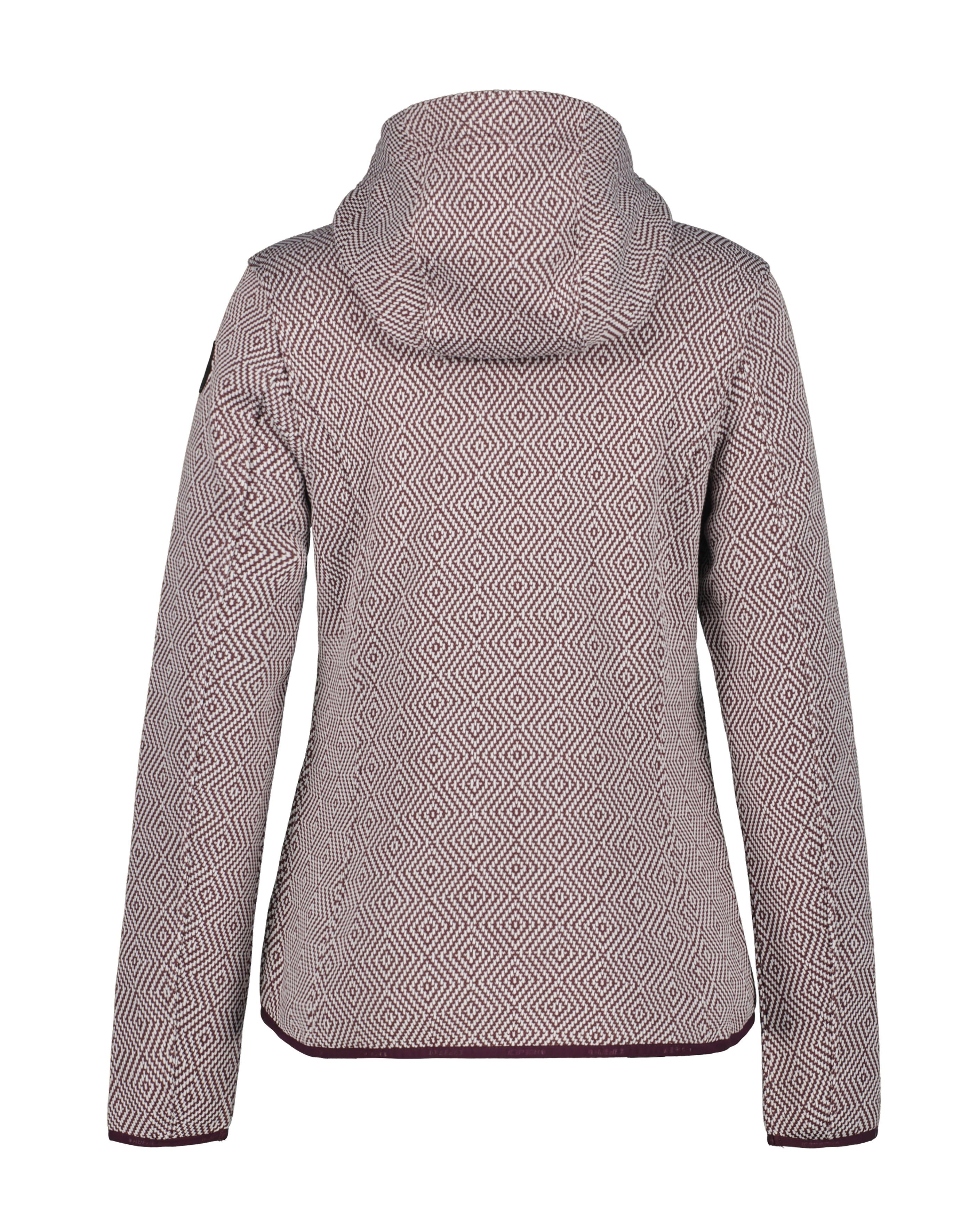 Icepeak AUEN in Strickjacke gemusteter ICEPEAK Optik WINE