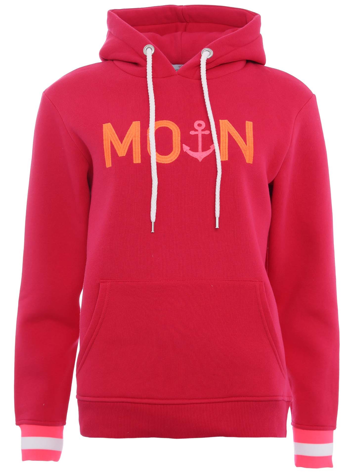 Zwillingsherz Hoodie "Rahel" Fronttaschen, innen mit günstig online kaufen