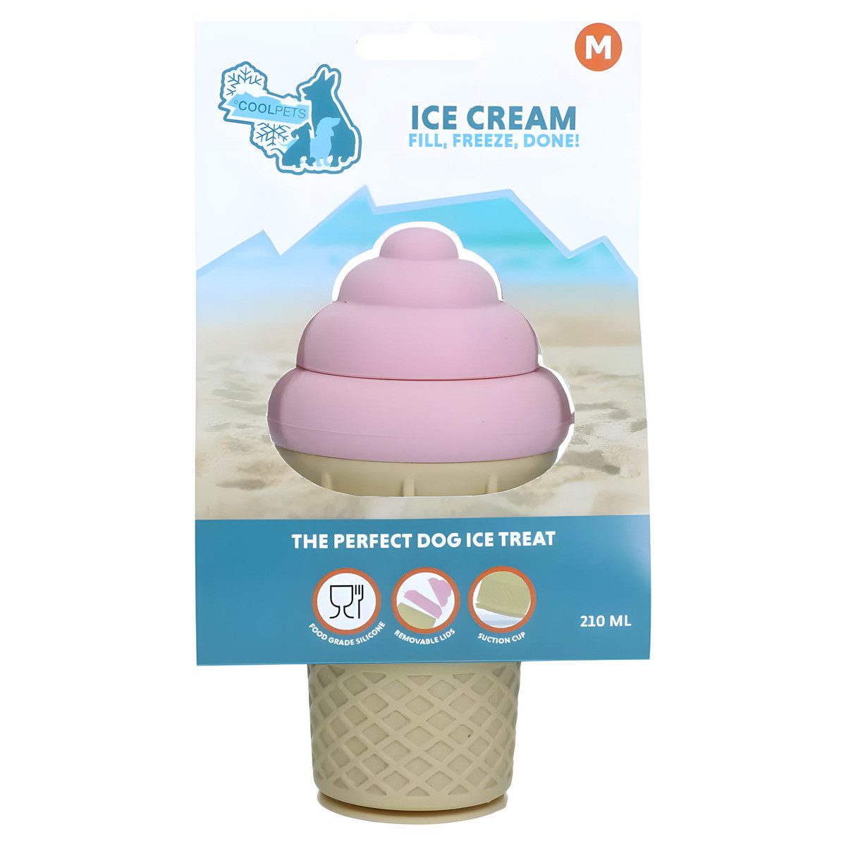 Holland Animal Care Tier-Intelligenzspielzeug Ice Cream