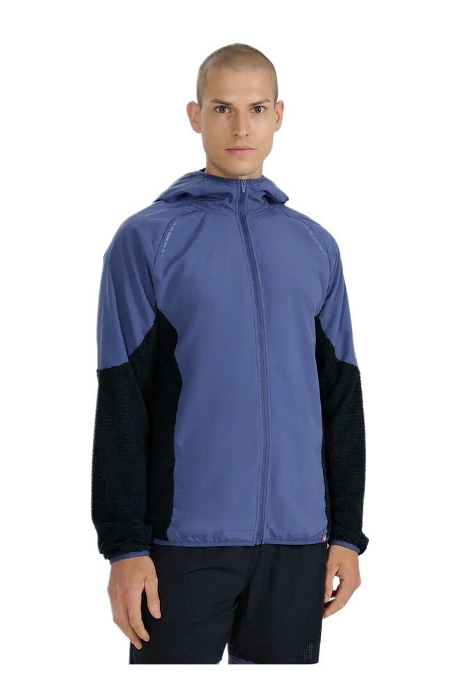 4F Laufjacke FNK M582 mit Kapuze (leicht Isolierung, 4FWarm-Technologie) denimblau