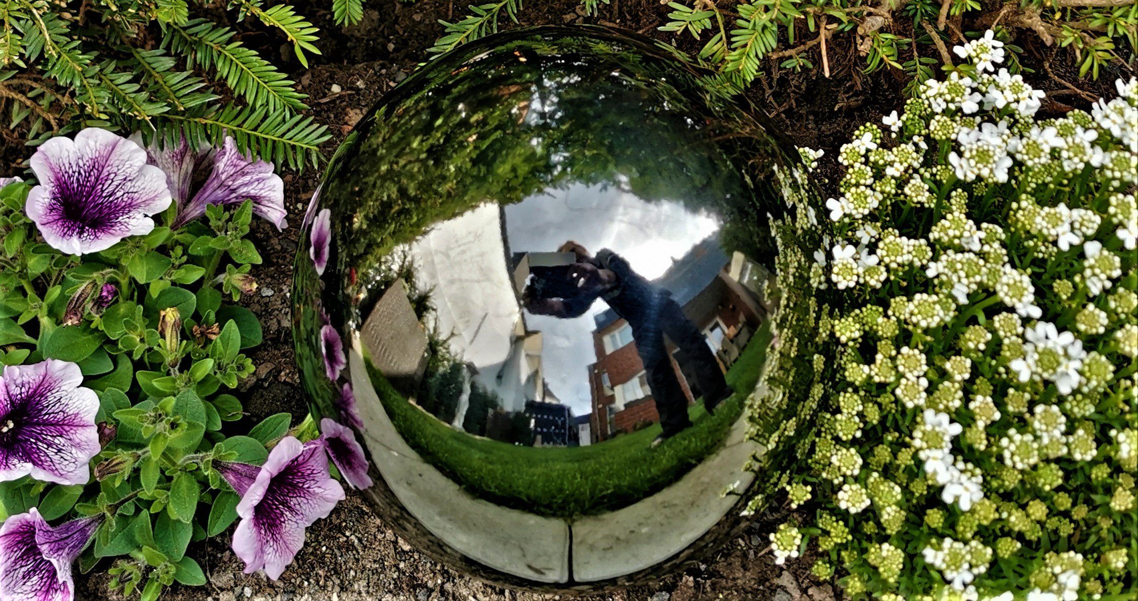 Jürgen Bocker - Gartenambiente Dekokugel Dekorationskugel Edelstahl schwarz poliert 15-50 cm Gartendekoration