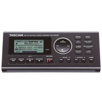 Tascam GB-10 Guitar-Trainer Digitales Aufnahmegerät (mit SD Karte)