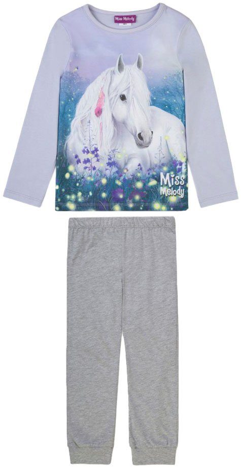 Miss Melody Schlafanzug (Set, 2 tlg), Tragenangenehme und reine Baumwolle | Pyjama-Sets