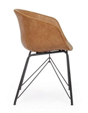 Natur24 Esszimmerstuhl Stuhl stuhl Warhol Polyurethan Cognac