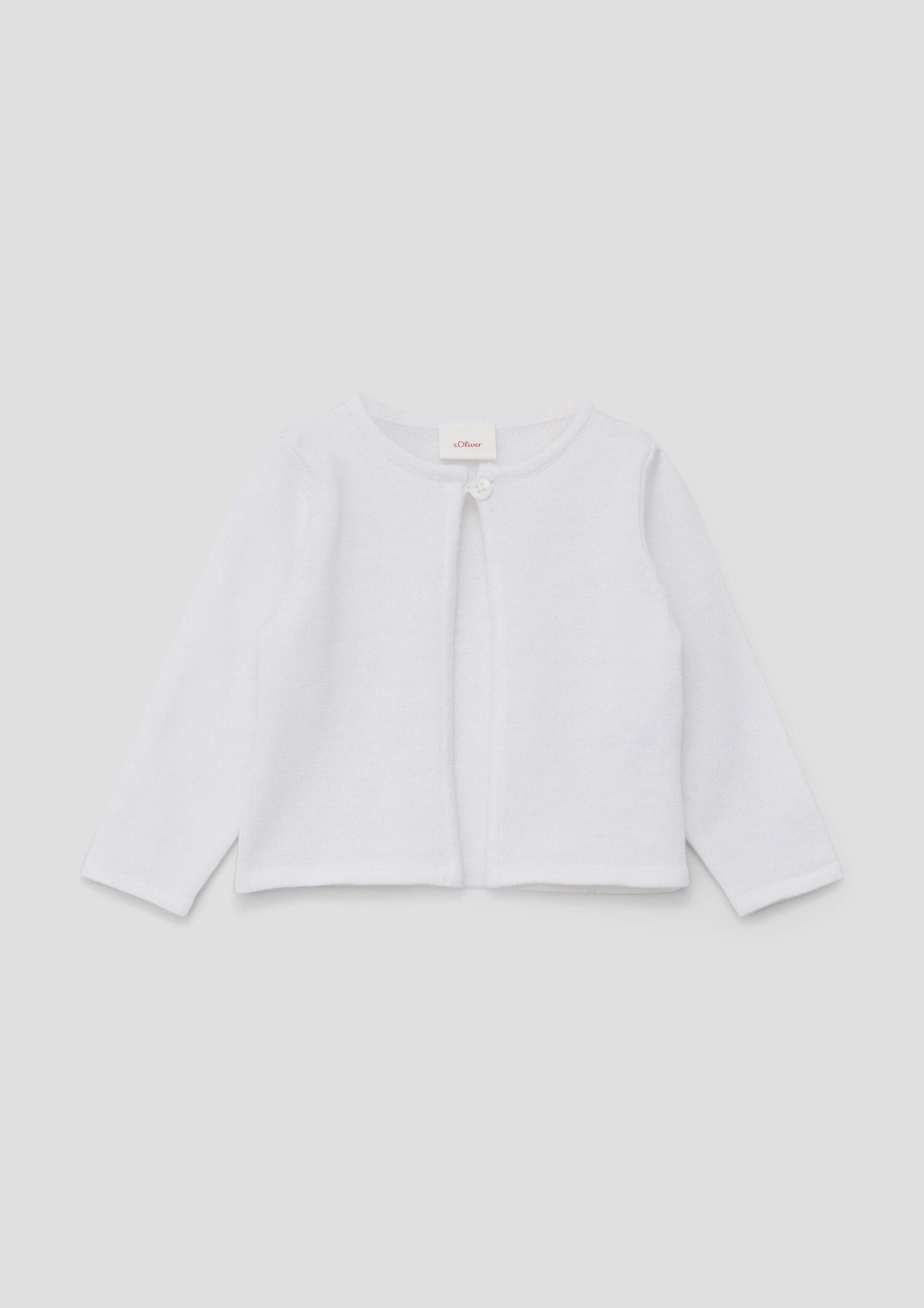 s.Oliver Cardigan Strickjacke Strickjacke aus Baumwollmix