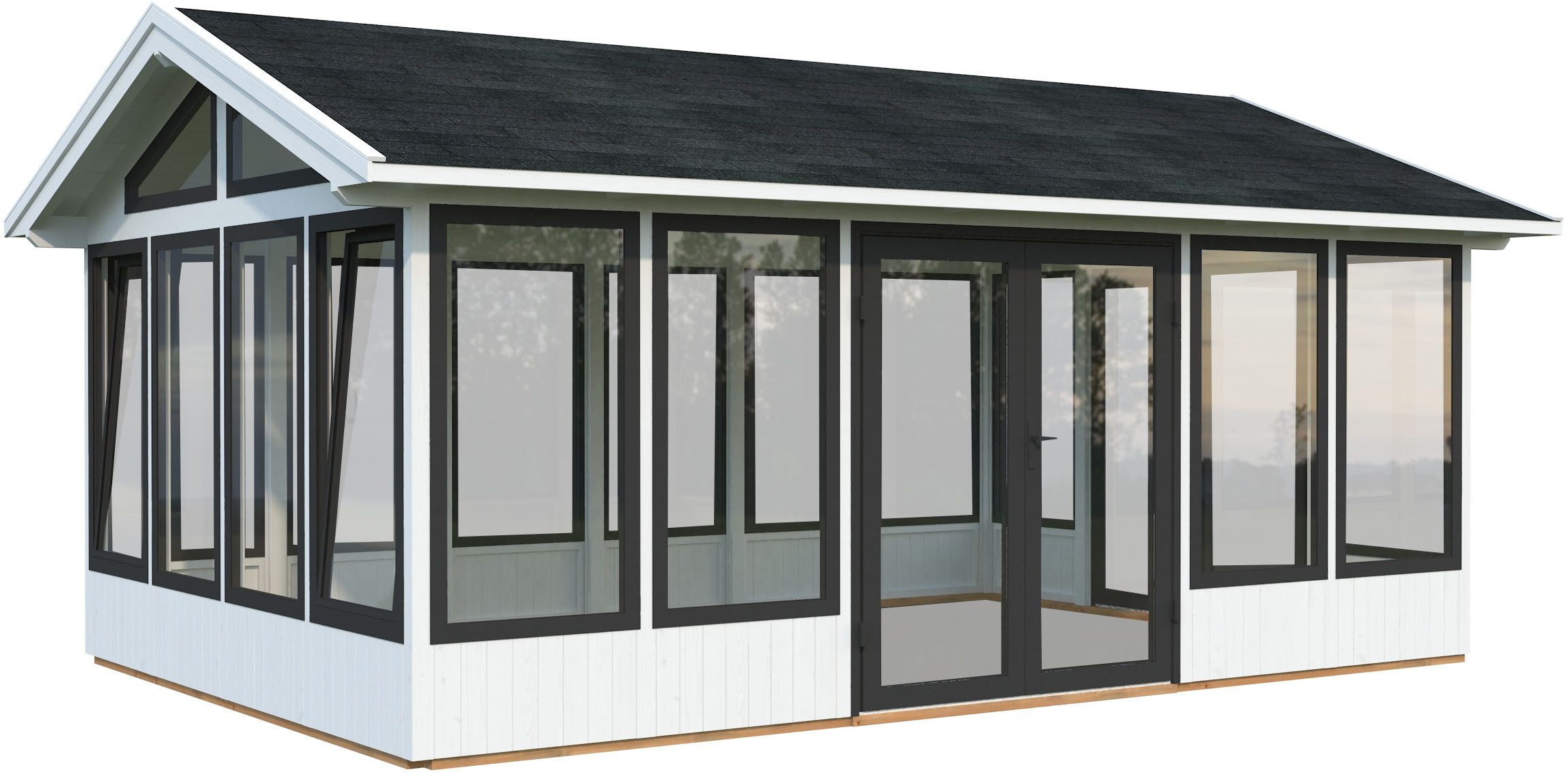 Palmako Holzpavillon Isabella, BxTxH: 465x661x315 cm
