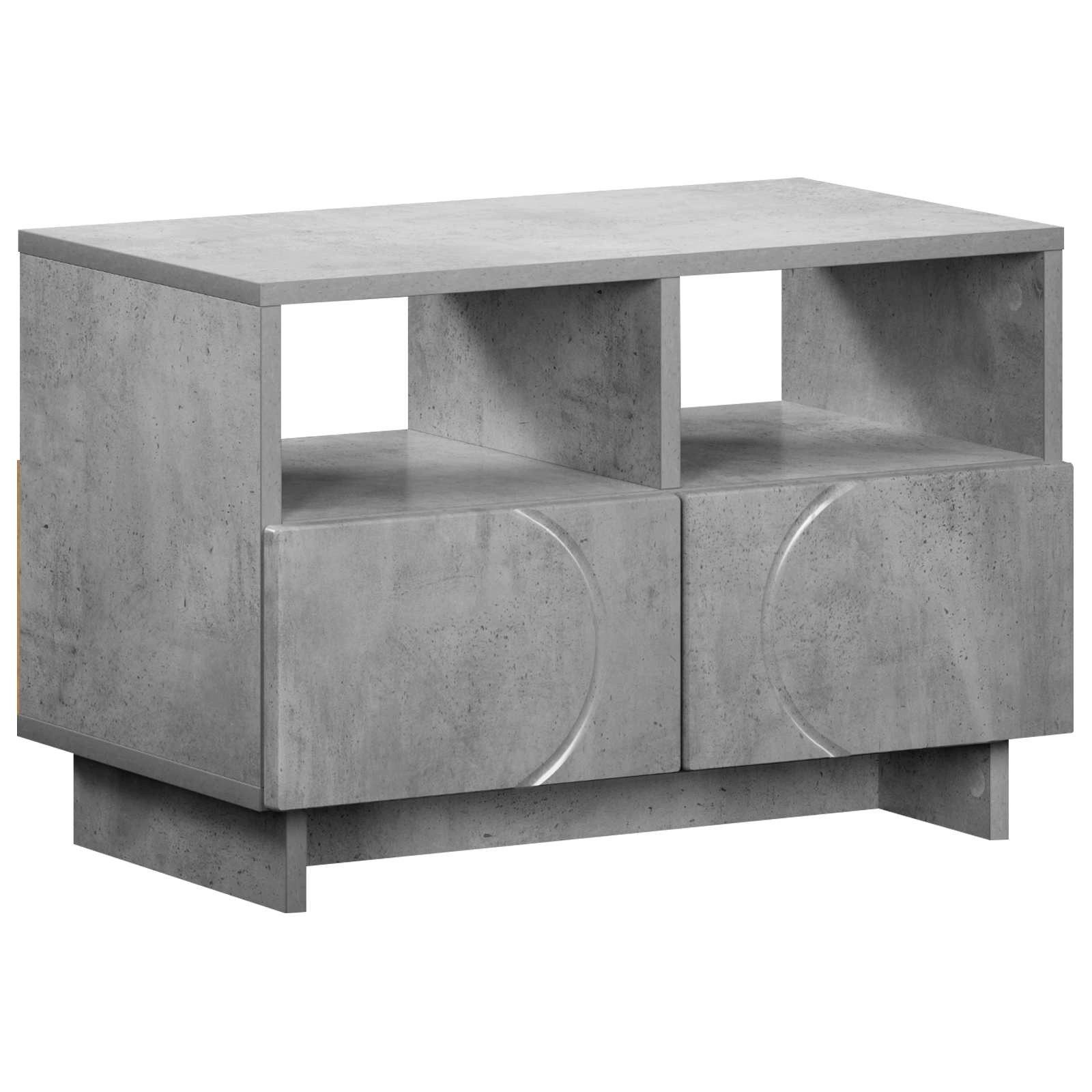 vidaXL TV-Schrank TV-Ständer 60 x 34.5 x 40 cm Betongrau Holzwerkstoff (1-St)