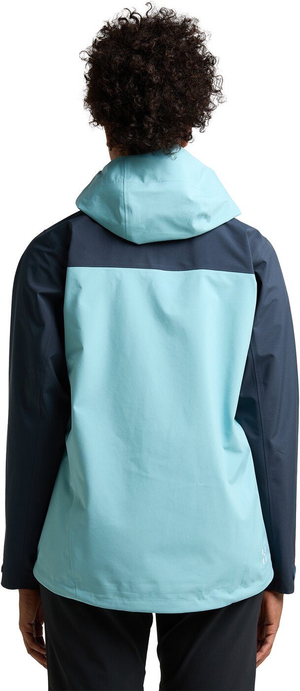 Haglöfs Funktionsjacke Front Proof Jacket Women FROST BLUE/TARN BLUE