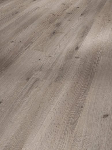 PARADOR Laminat »Basic 400 Eiche basalt Grau«, Set, Verlegefläche: 2,49m², matt, für Fußbodenheizung geeignet