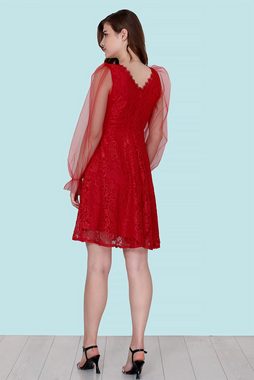 Modabout Abendkleid Kurzes Abendkleid für Damen Kleid Sommerkleid - NELB0588D5151KRZ (1-tlg)