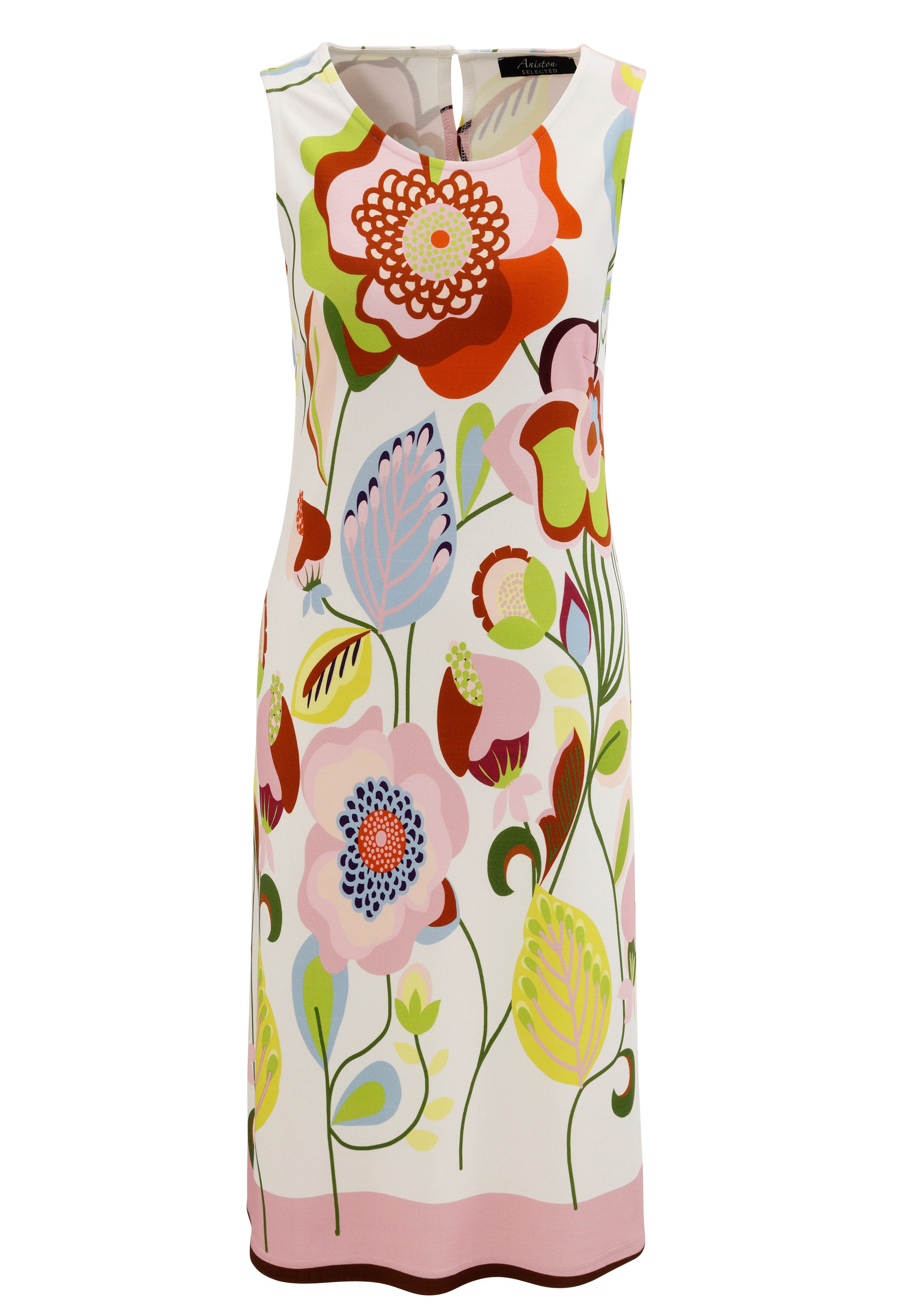 Aniston SELECTED Sommerkleid mit modischen, floralem Druck