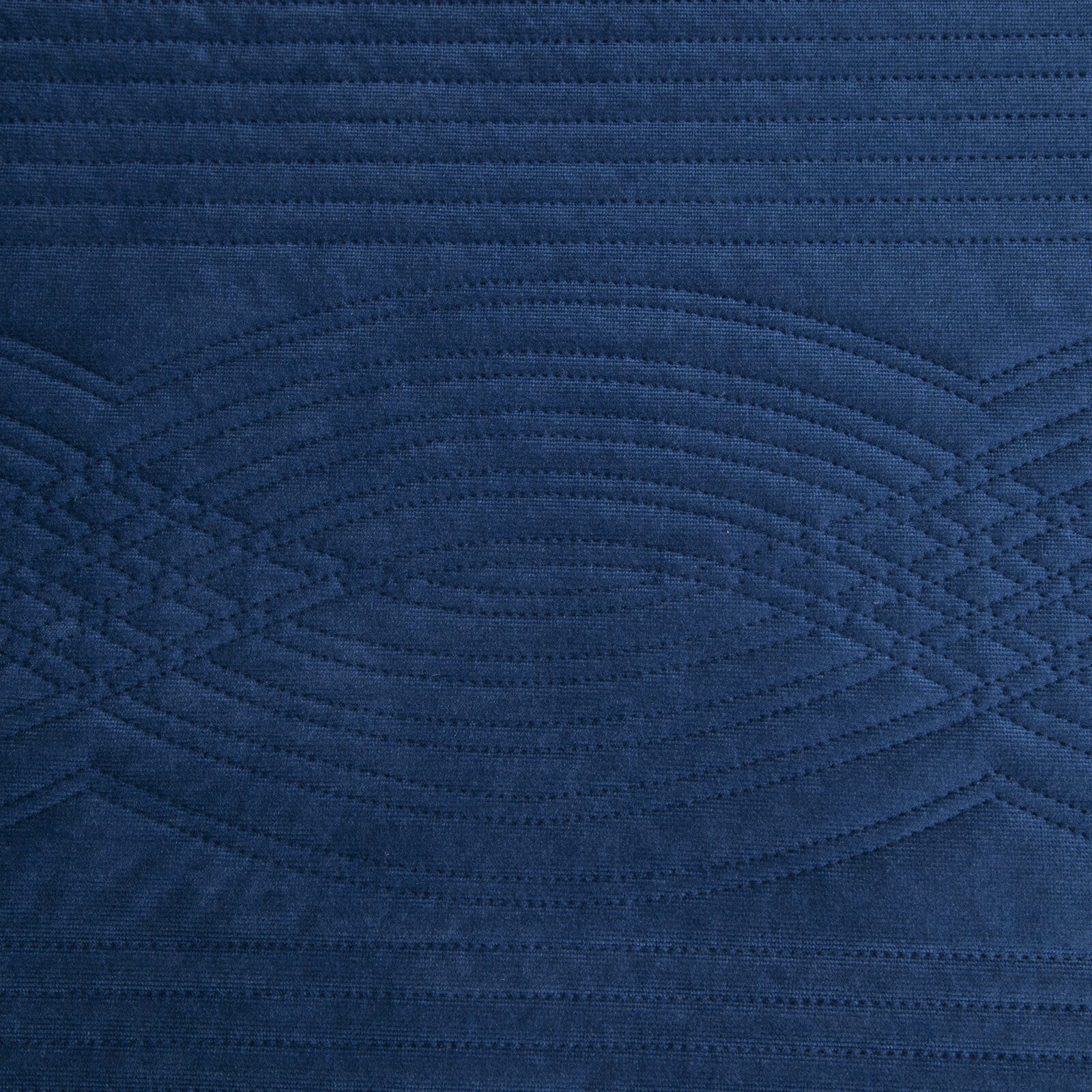 Eurofirany Tagesdecke VELVET, Steppdecke Samtdecke Karomuster Weicher Überwurf Velours