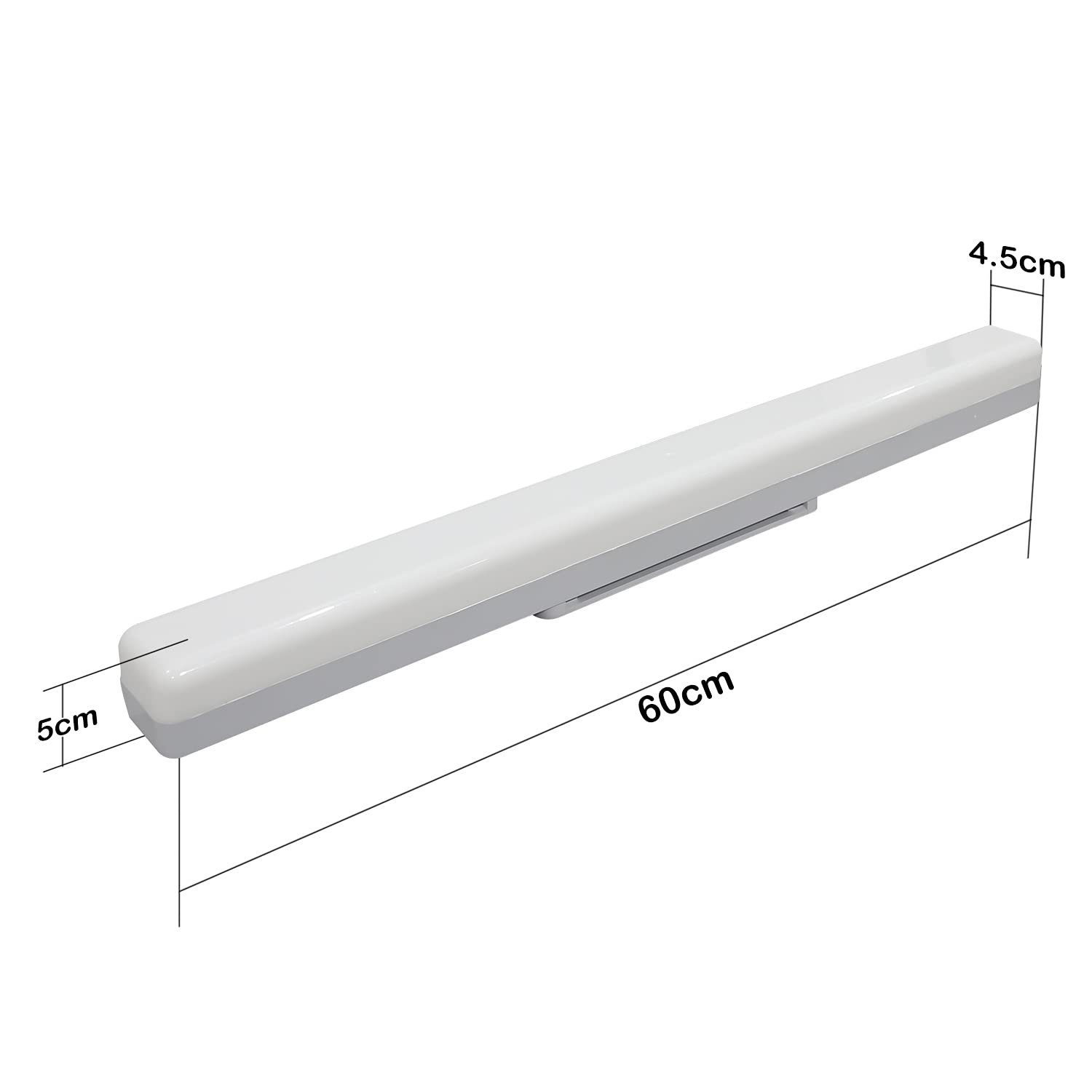 ZMH LED Deckenlampe Deckenleuchte Tageslicht Deckenleuchte Tageslichtweiß fest LED integriert, weiß, LED