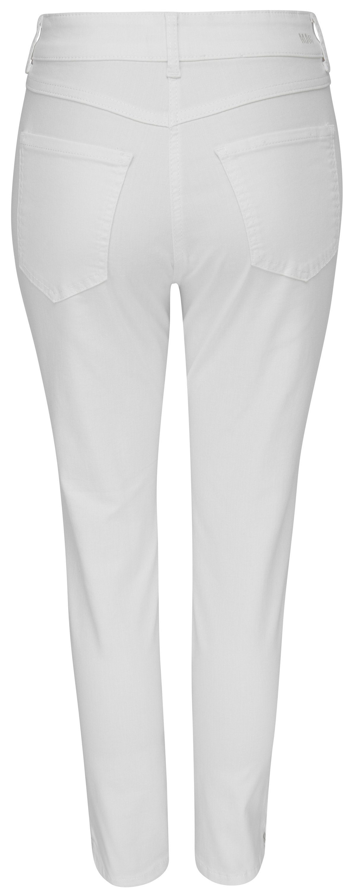 D010 Stretch-Jeans 7/8 MAC nature denim ANGELA SUMMER MAC 5260-90-0394 white