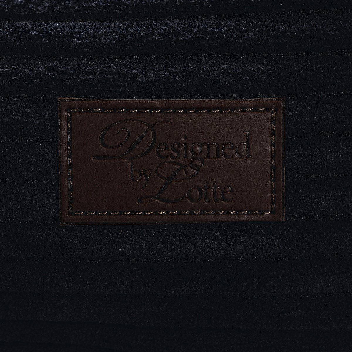 Designed By Lotte Tierbett Hundebett Ribbed anthrazit