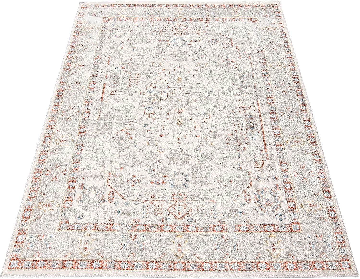 Mazovia Orientteppich DY-IDAHO-ORIENTAL, 80x150, Geometrisch, Vintage, Kurzflor, Gemustert, Orientalisch