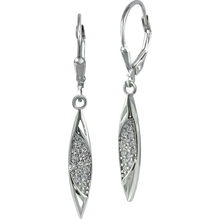 SilberDream Paar Ohrhänger SilberDream Damen Ohrhänger Ohrringe 925 (Ohrhänger) Damen Ohrhänger Ship aus 925 Sterling Silber glanz Farbe: silber weiß