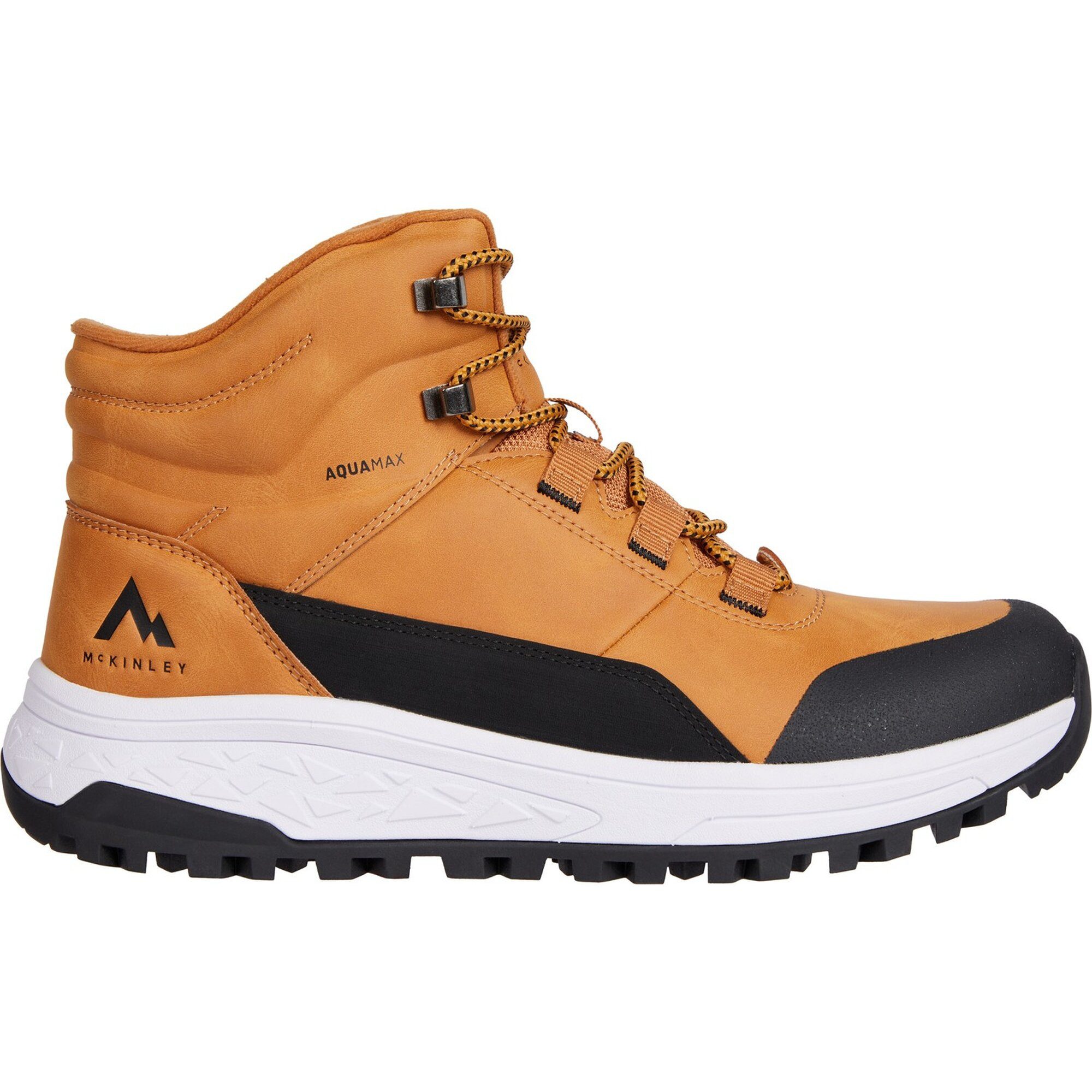 McKINLEY He.-Après-Stiefel Ranger II MID AQX BROWN LIGHT/WHITE/BL Stiefel