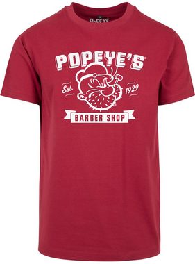 Merchcode T-Shirt Merchcode Herren Popeye Barber Shop Tee (1-tlg)