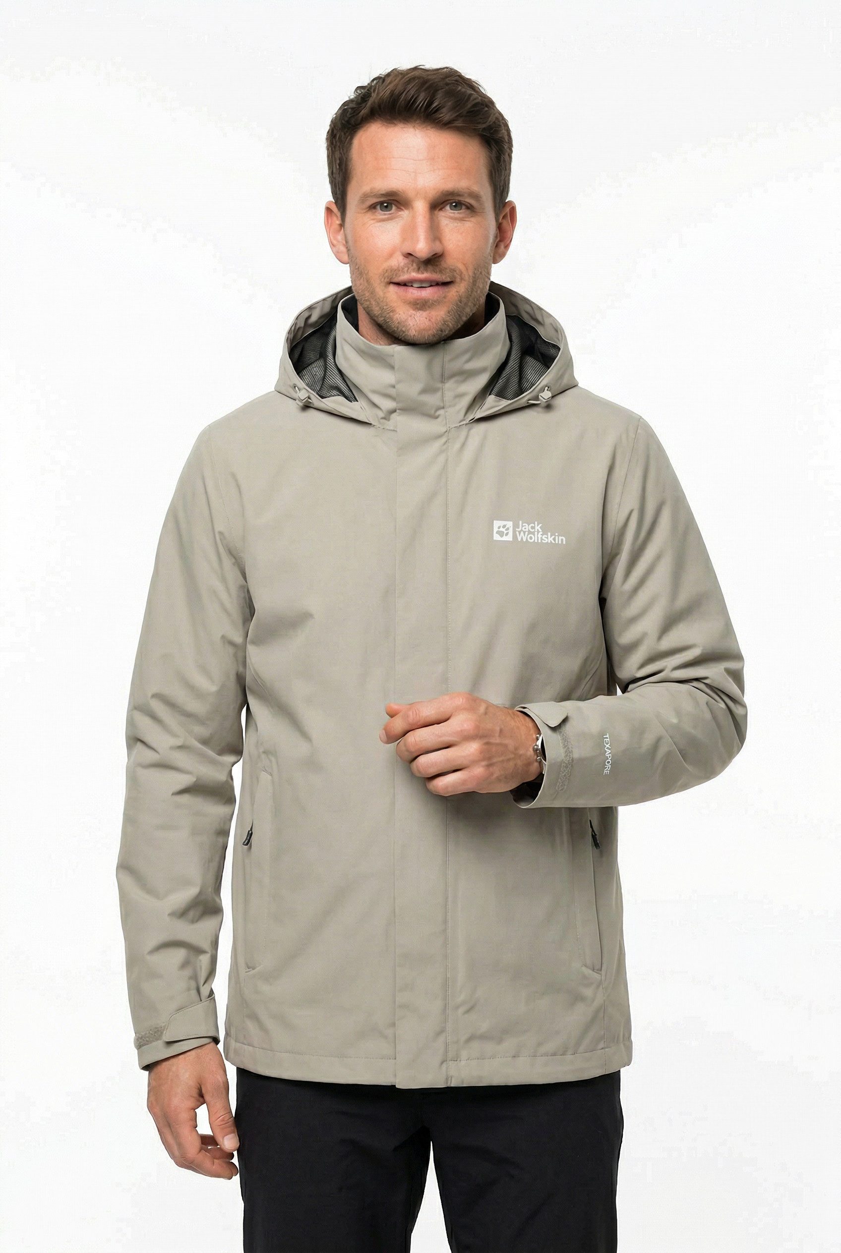 Jack Wolfskin Funktionsjacke TRAILTIME 2L JKT M Wasserabweisend, windabweisend, atmungsaktiv, Übergangsjacke