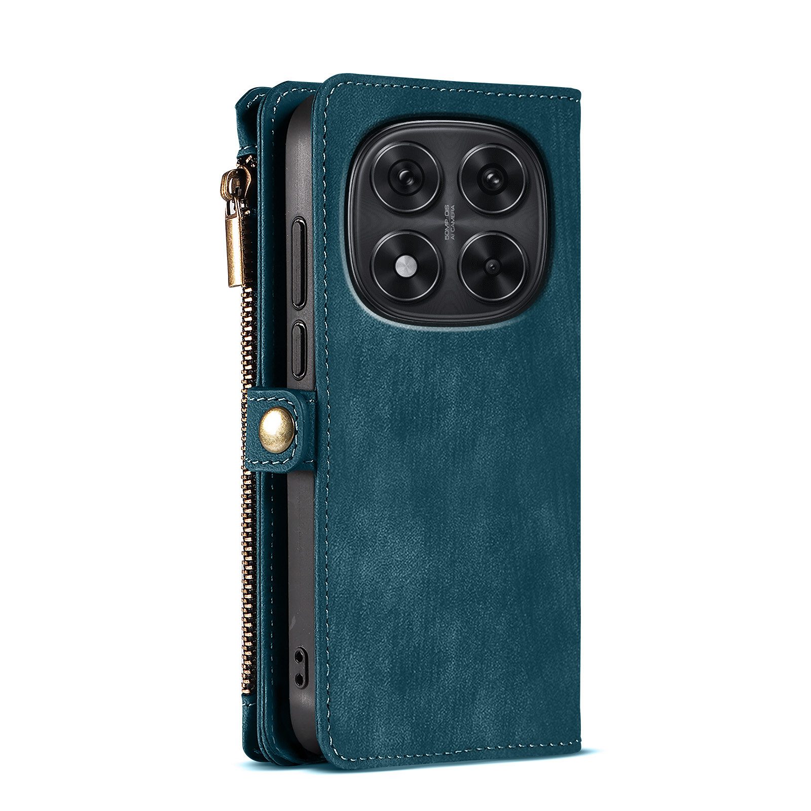 Tec-Expert Handyhülle Geldbörse Hülle mit RFID Schutz für Xiaomi Redmi Note 15 Pro 5G 6.83 Zoll, 6.83, Klapphülle Cover Case mit Kartenfach Geldfach Münzfach – Bild 5 von 5