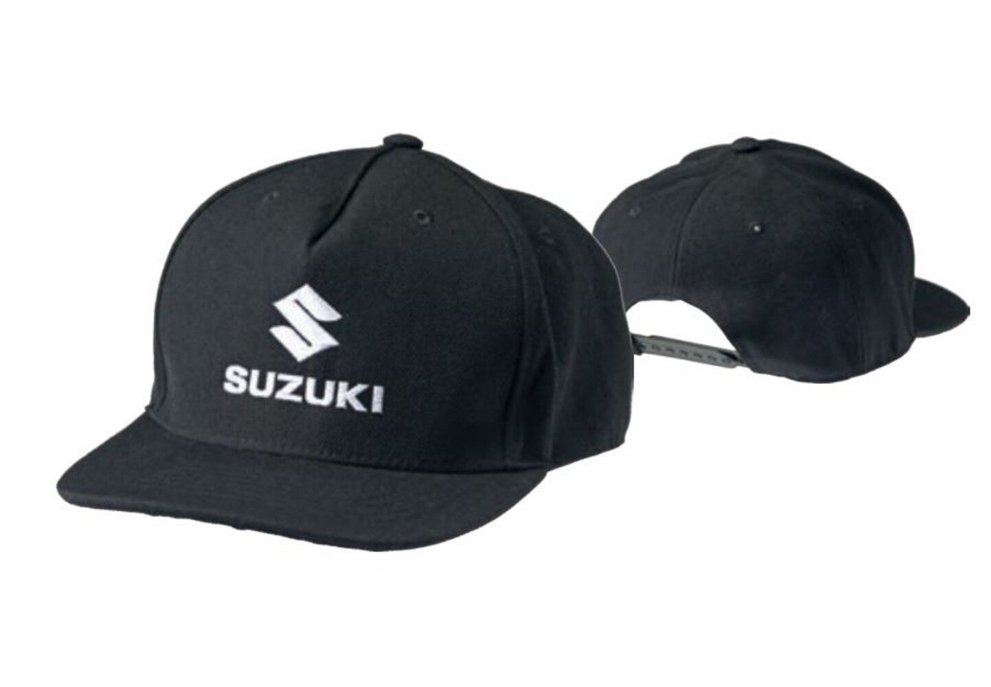 SUZUKI Baseball Cap Suzuki Base Cap Flat Cap schwarz Black Line