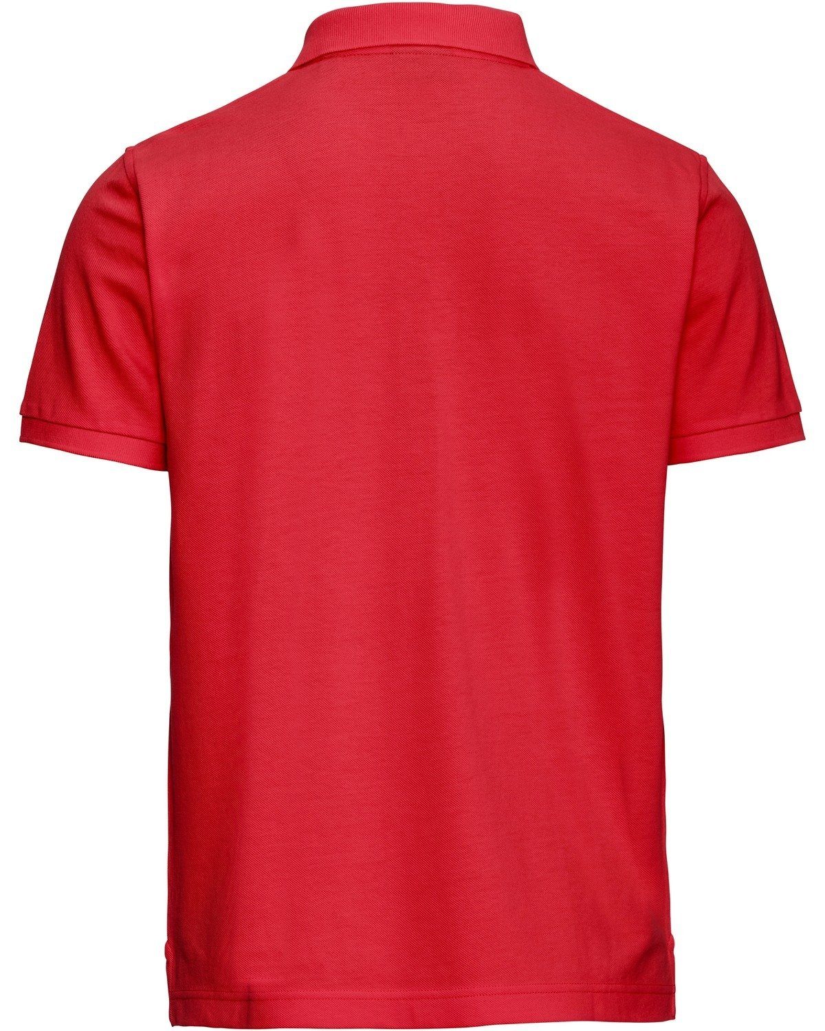 Rot Piqué-Poloshirt Gant Poloshirt