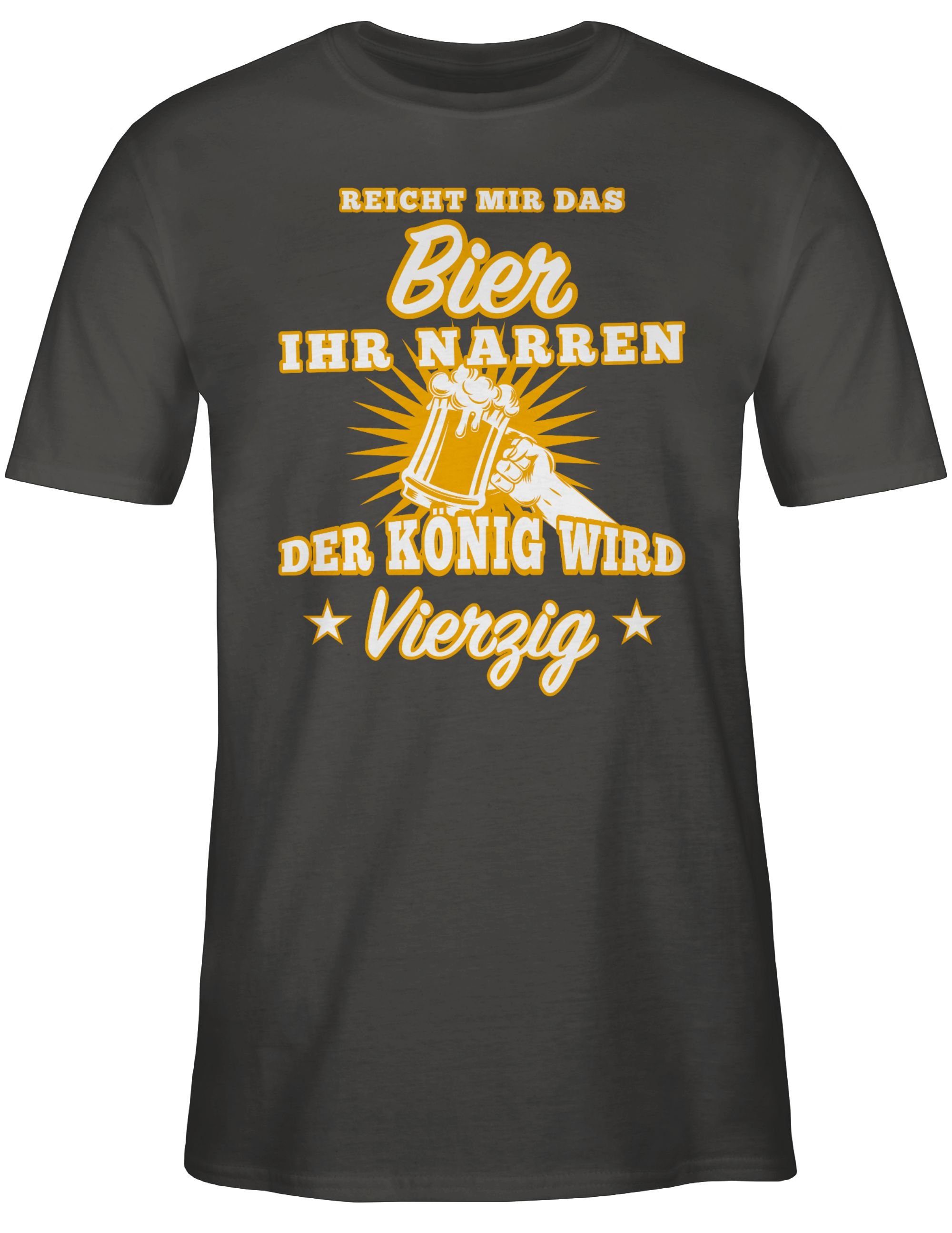 Shirtracer T-Shirt Reicht mir das Bier günstig online kaufen
