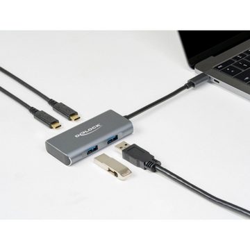 Delock Externer USB 3.2 Gen 2 USB Type-C Hub USB-Kabel