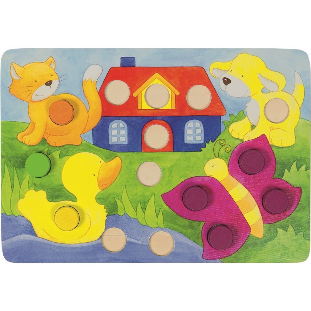 goki Spiel Gollnest & Kiesel Farbwürfelspiel