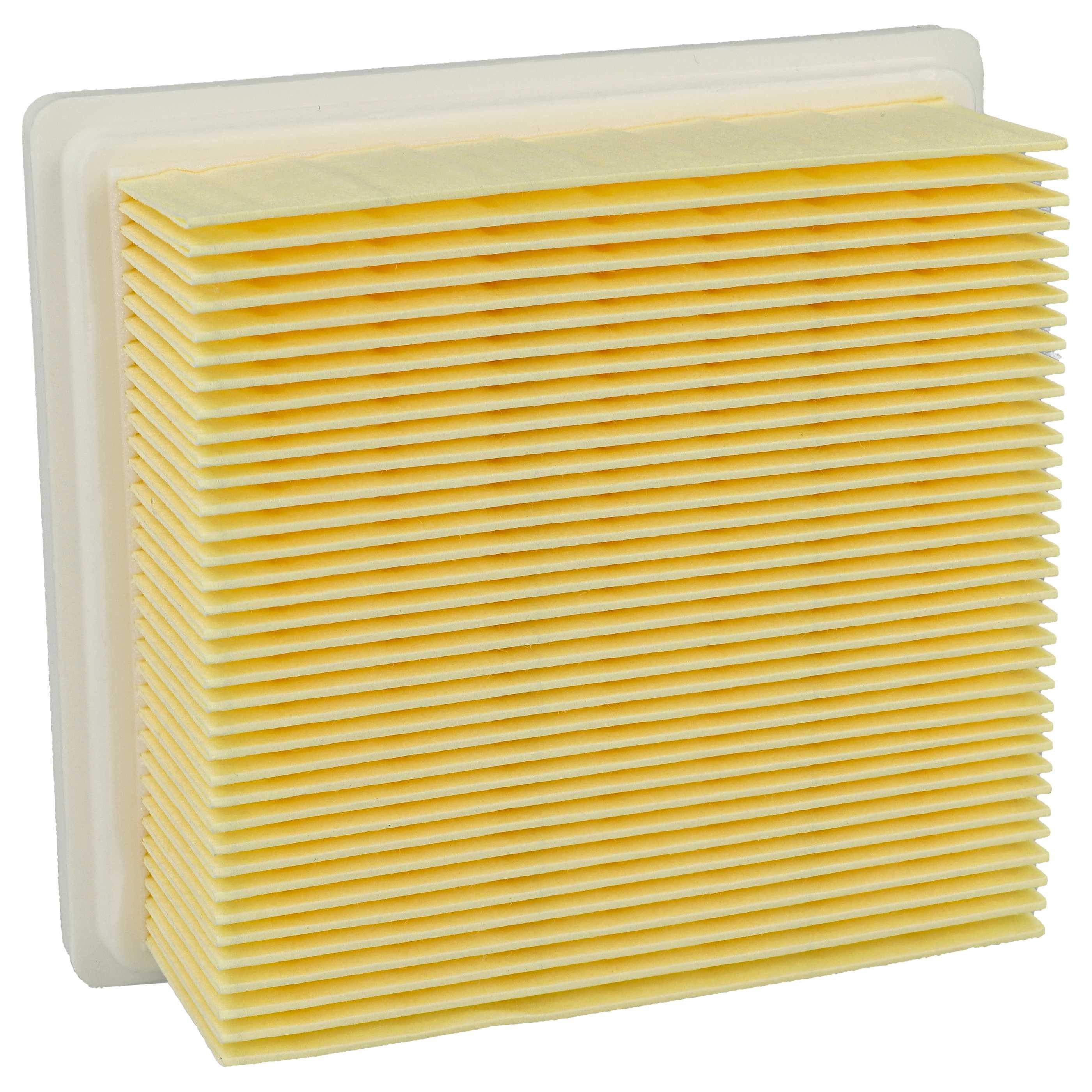 vhbw Flachfaltenfilter Ersatz für Starmix FF 3000, WS, 459608 für Staubsauger, Nass- und, für Aschesauger