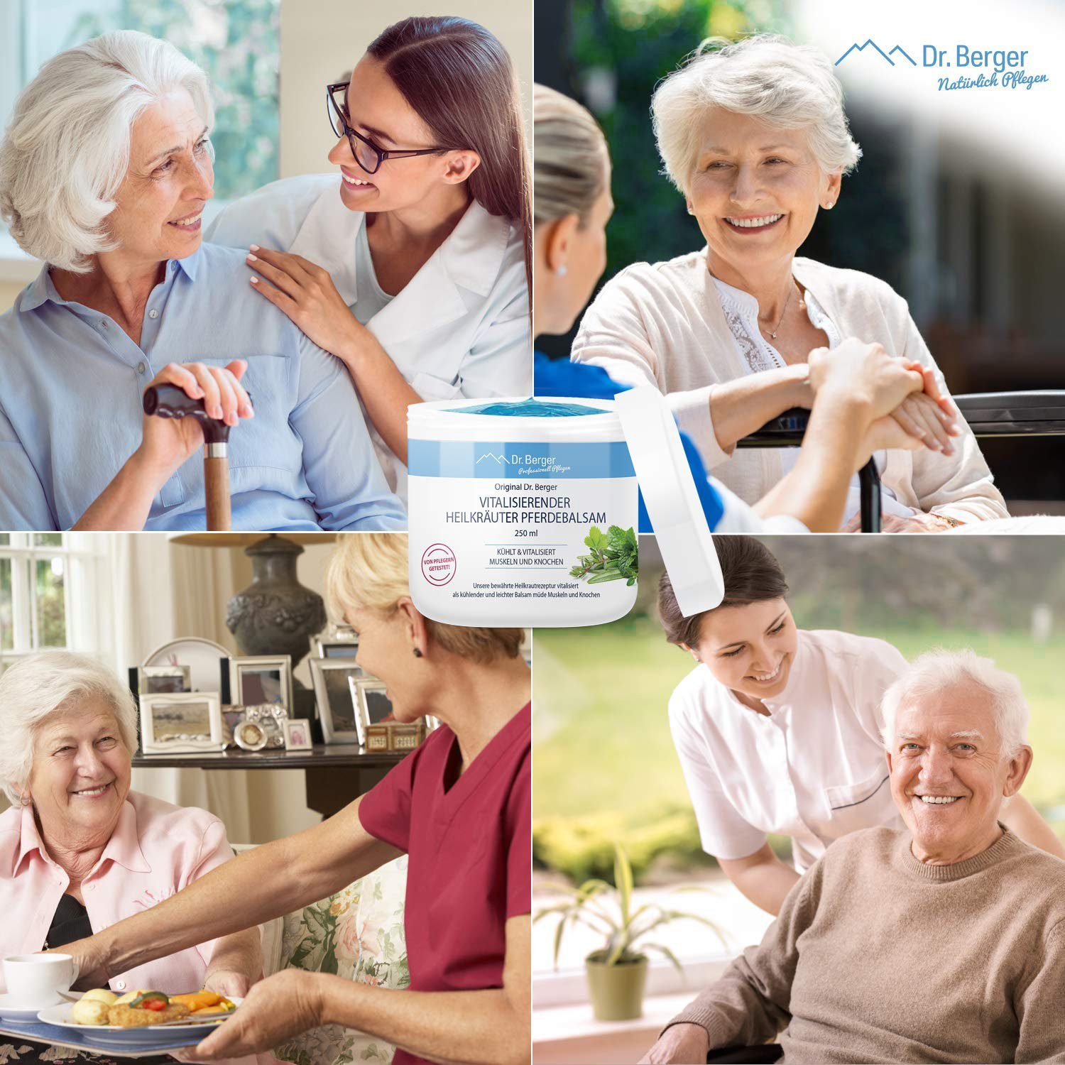 Dr. Berger Körperbalsam Original Dr. Berger Vitalisierender Heilkräuter Pferdebalsam 250 ml