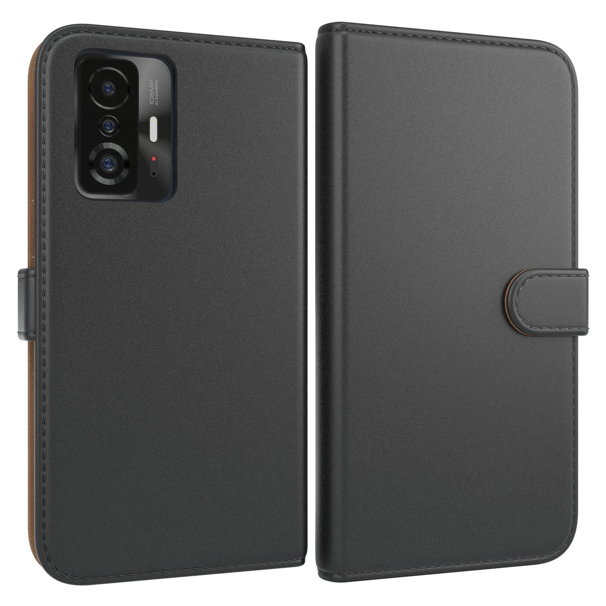 EAZY CASE Handyhülle Uni Bookstyle für Xiaomi 11T / 11T Pro 5G 6,67 Zoll, Schutzhülle mit Standfunktion Kartenfach Handytasche aufklappbar Etui