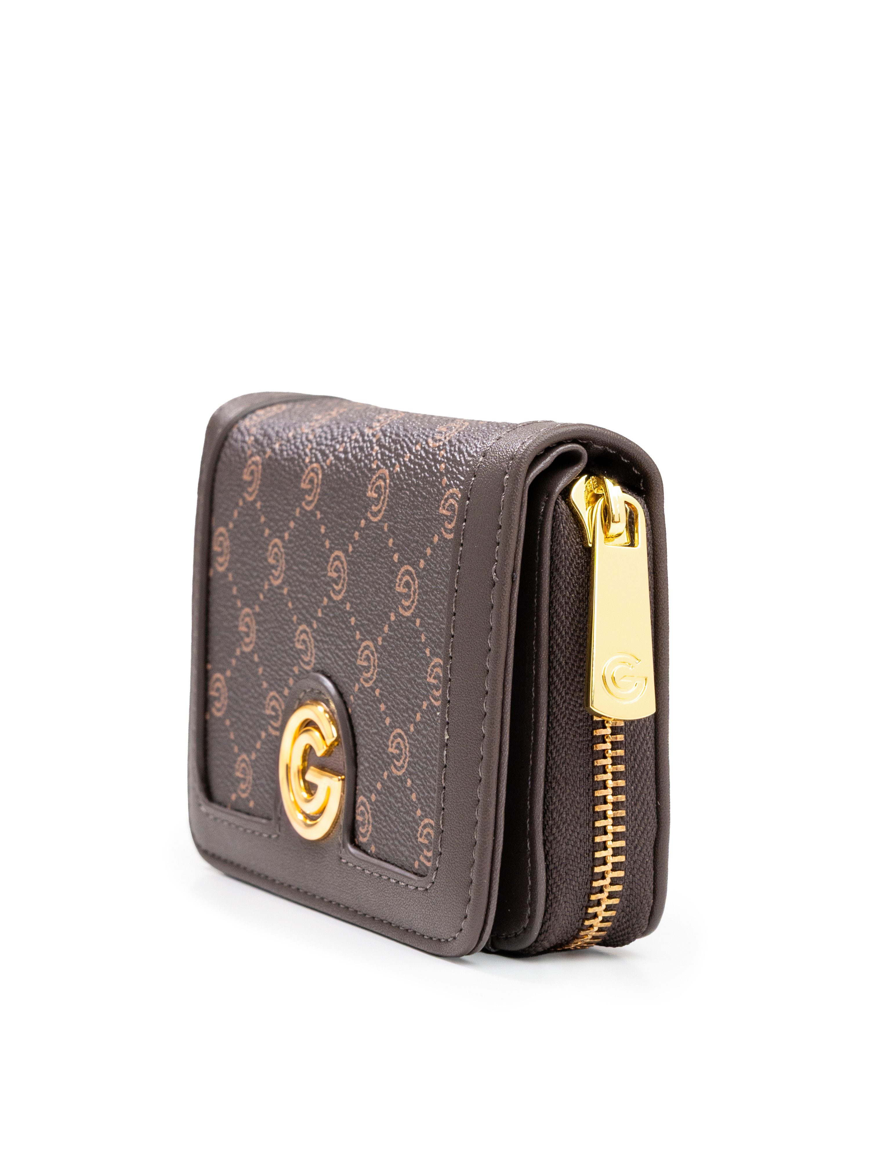 GABRIELLA G By Gabriella Gucci Geldbörse CHIARA, Damen Portemonnaie, Geldbeutel, Money Pocket mit Logo