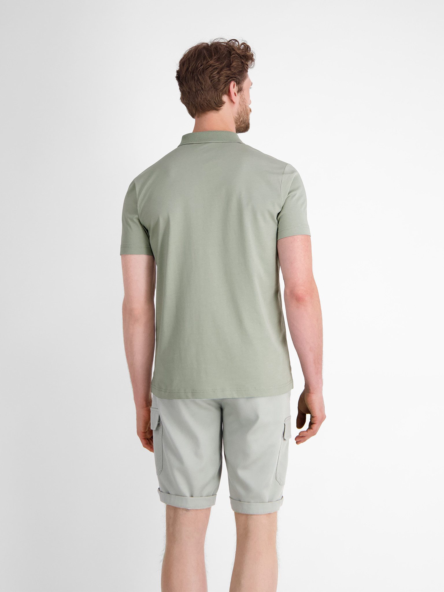 LERROS Poloshirt mit Logo Stickerei – Bild 2 von 4