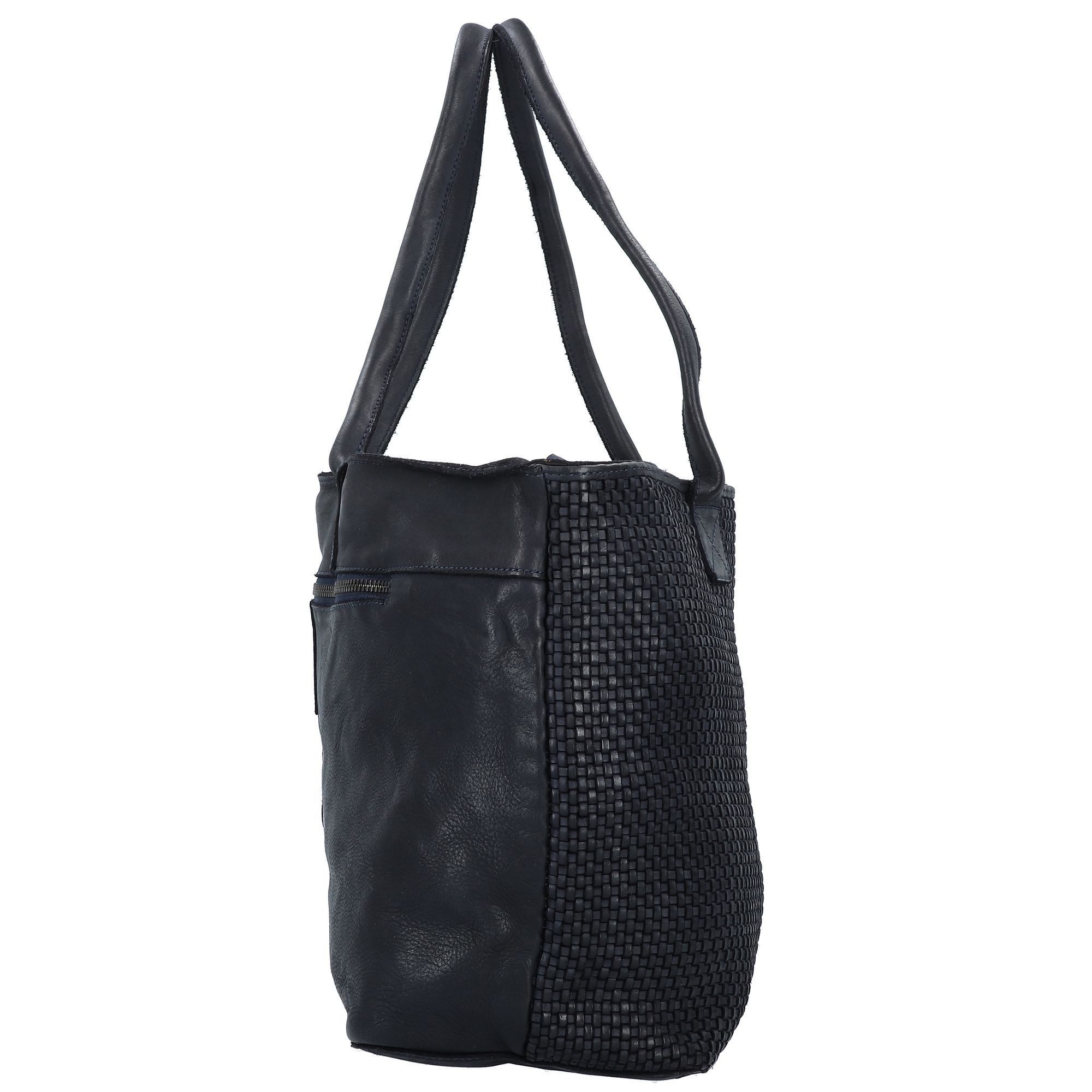 HARBOUR 2nd Shopper Soft Weaving, Leder