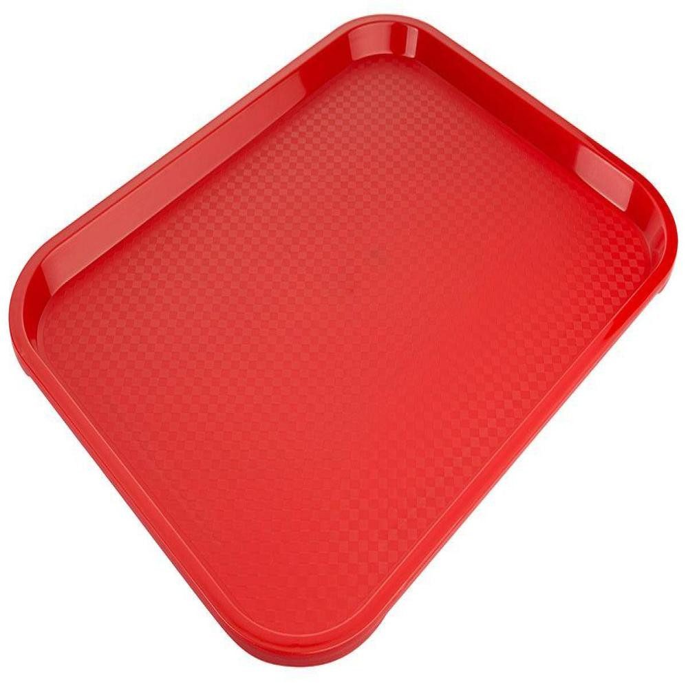 Contacto Tablett Contacto Fast Food Tablett 45 cm rot Polypropylen rot 45x35 cm