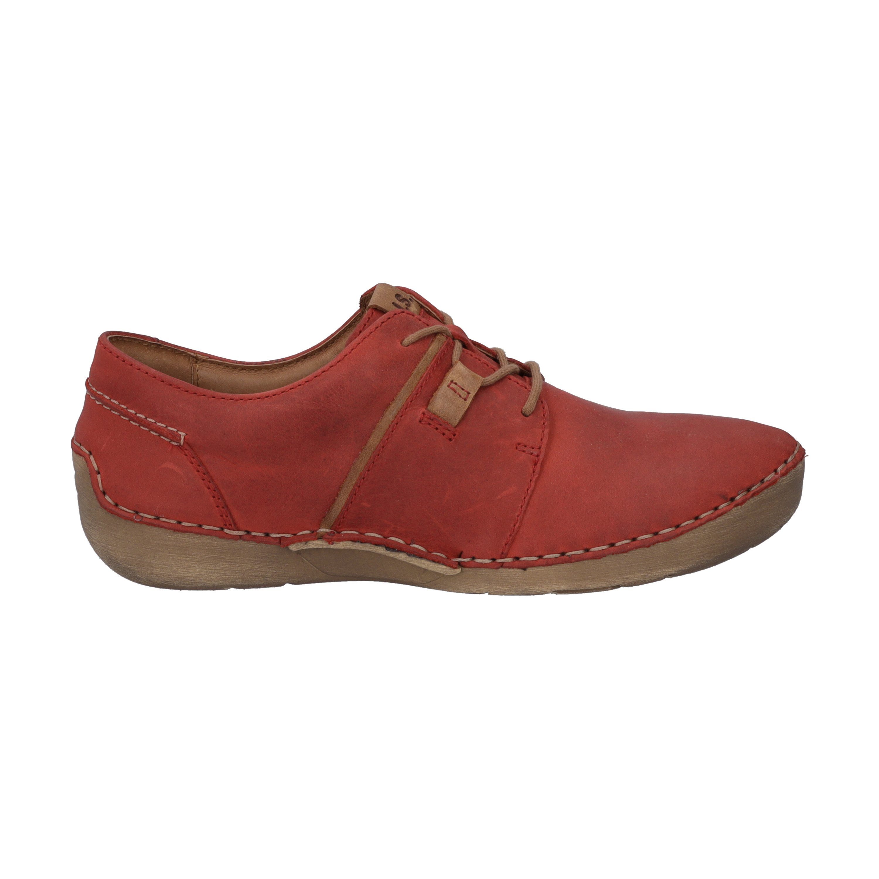 Schnürschuh Fergey 91, rot Josef Seibel