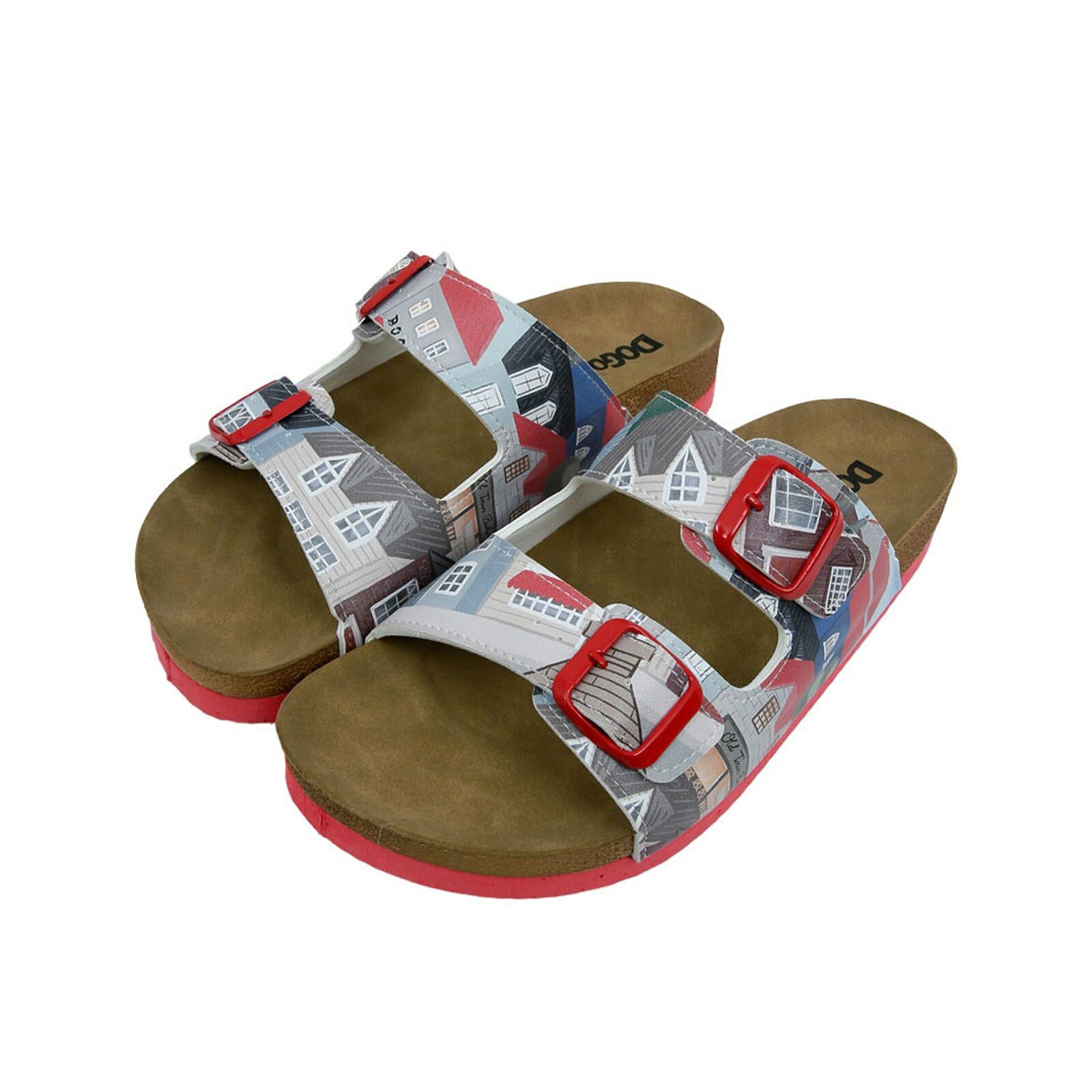 DOGO Stella Pantolette Old Town Damen Sandalen Pantolette Handgefertigt