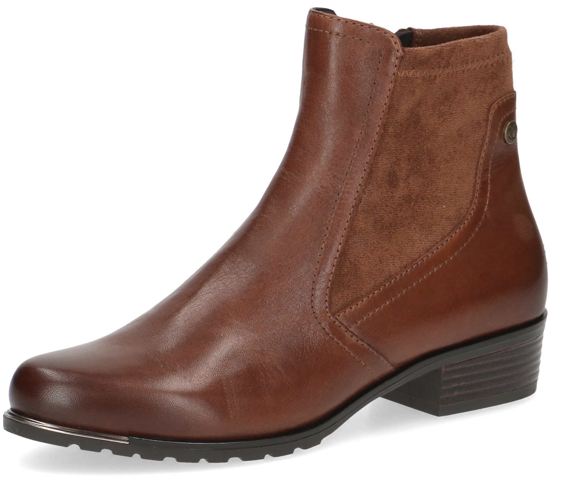 9-25307-43 303 Cognac Nappa Stiefelette