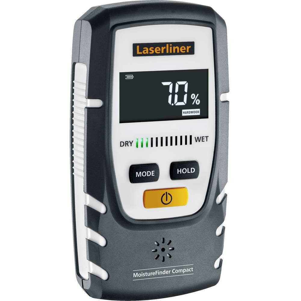 LASERLINER Feuchtigkeitsmesser MoistureFinder Compact Materialfeuchtemessgerät 082.332E
