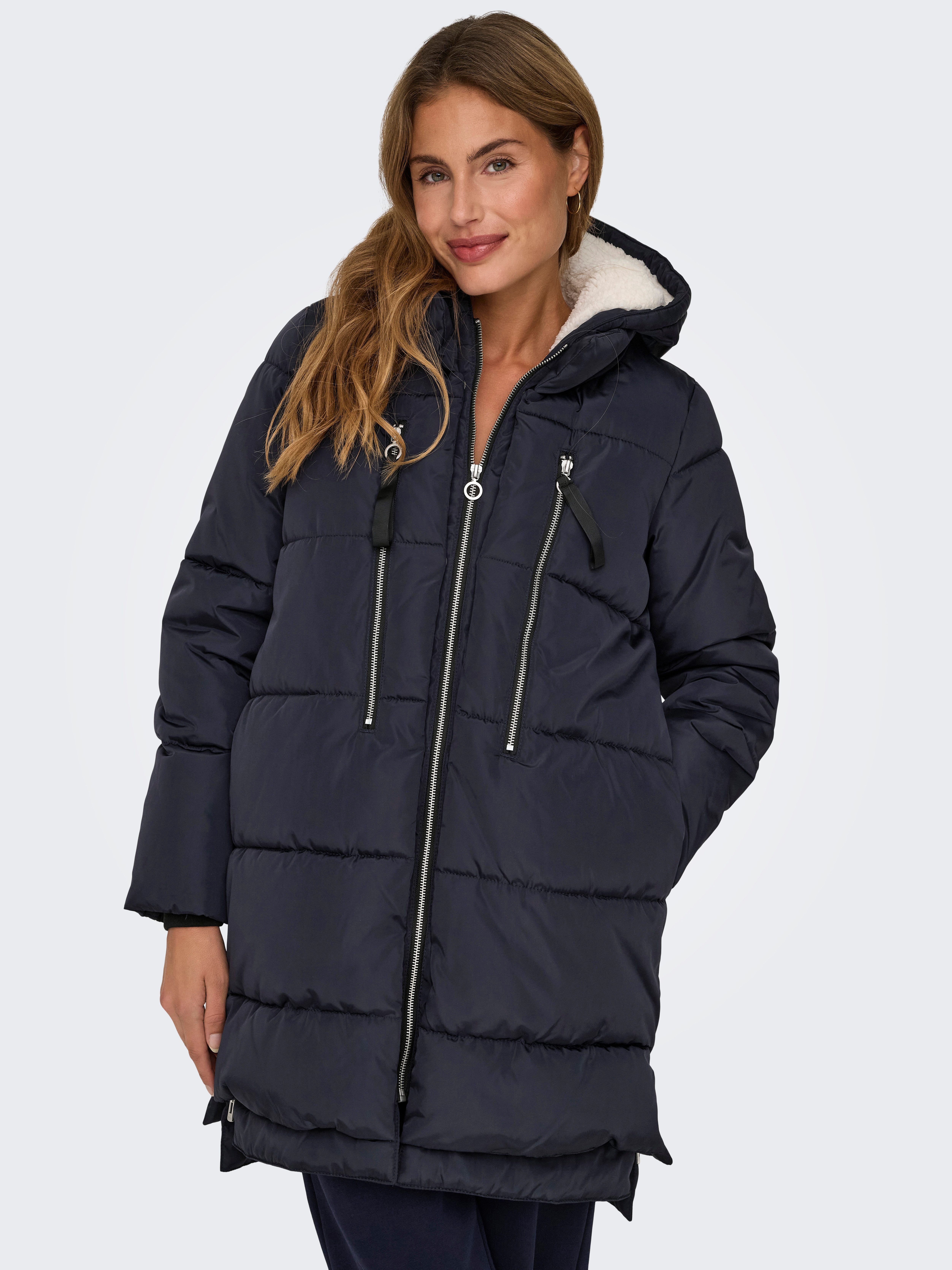 ONLY Steppmantel ONLNEWNORA LONG PUFFER COAT LIFE CC OTW günstig online kaufen