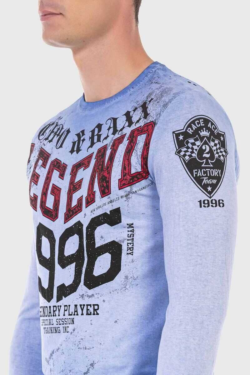 Cipo & Baxx T-Shirt Sweatshirts mit Print und sportlichem Look