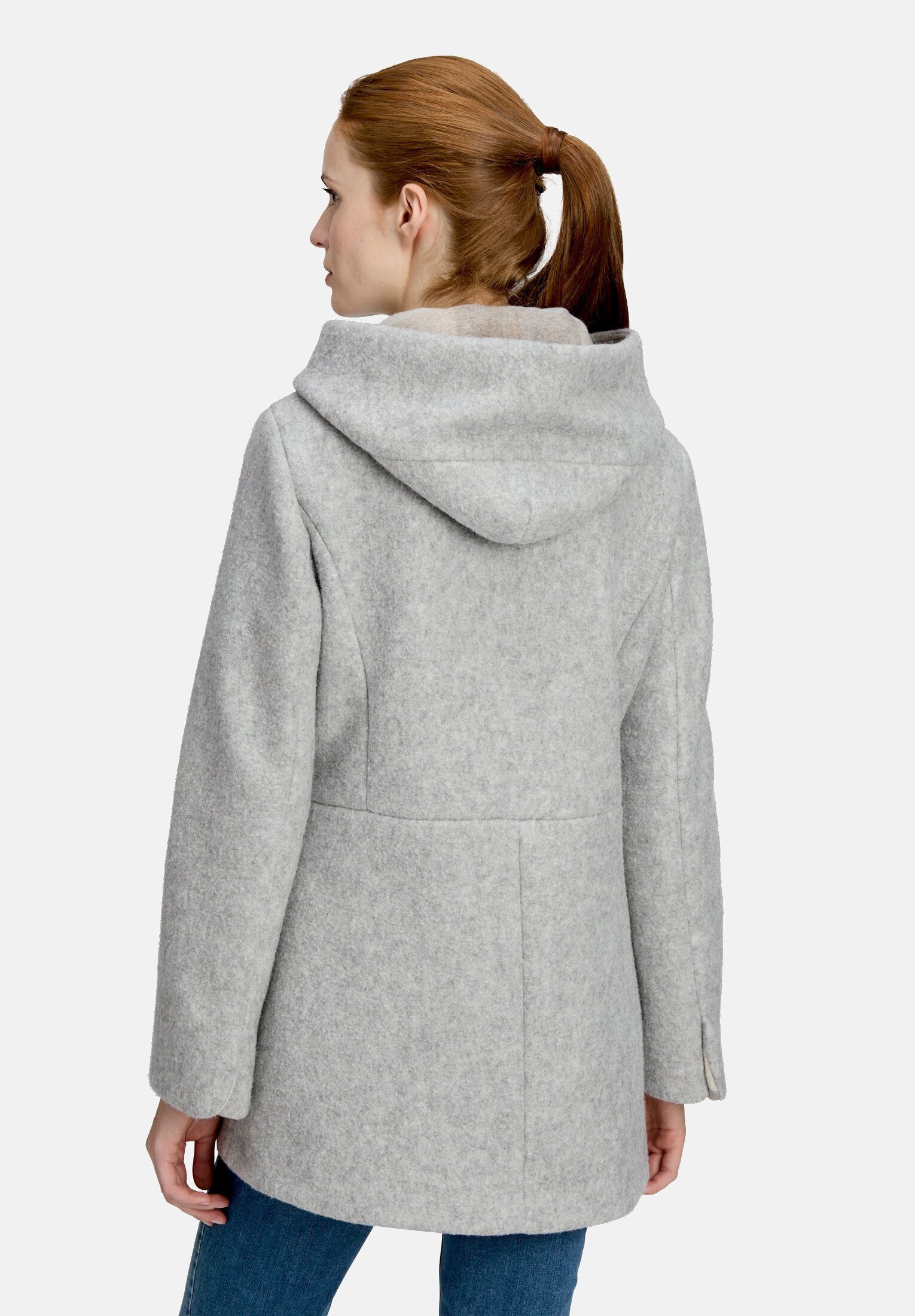 Amber & June Winterjacke Damen mit Kapuze