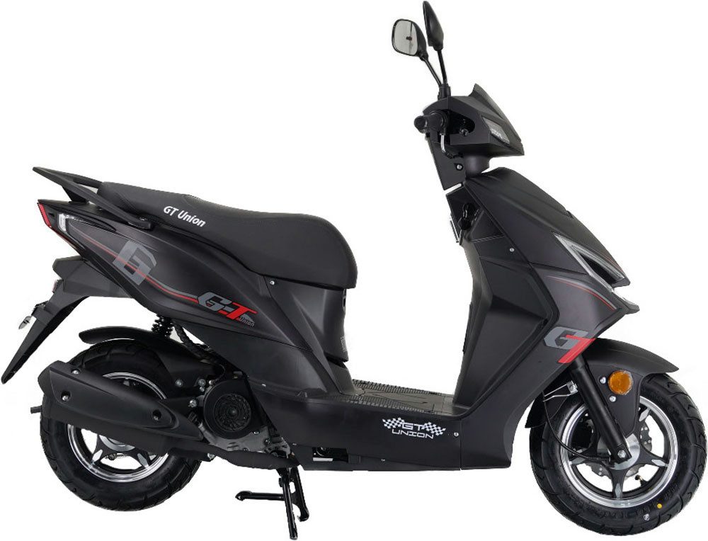 GT UNION Motorroller Sonic X 45, 49,6 ccm, 45 km/h, Euro 5, (Komplett-Set, 2 tlg), Luftgekühlter Motor