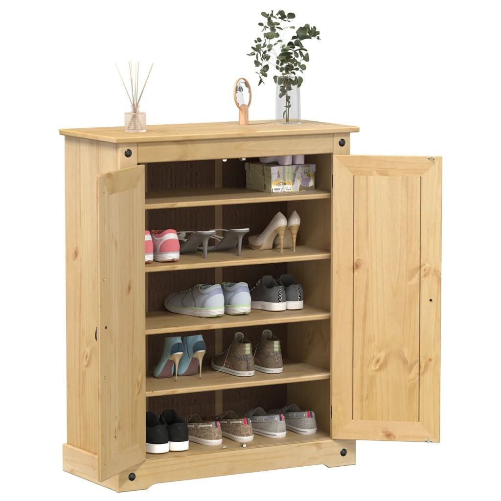 vidaXL Schuhregal Schuhschrank Corona 86x38,5x108 cm günstig online kaufen