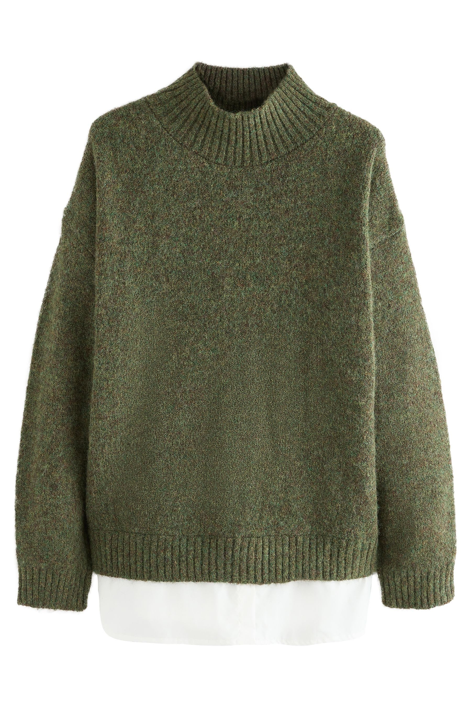 Next Strickpullover Lagenhemd-Poncho (1-tlg) günstig online kaufen